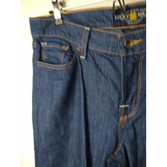 Lucky Brand Dark Wash Denim Charlie Flare Jeans. Size 12/31 - Picture 7 of 15